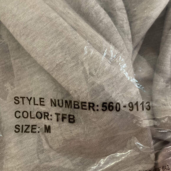 BLANK NYC WOMENS GRAY SALT & PEPPER FUNNEL NECK OPEN CARDIGAN SWEATER MEDIUM - Picture 11 of 11